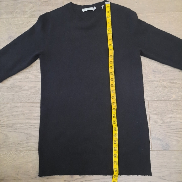 VINCE Elbow Sleeve Cashmere Tunic - Picture 8 of 9